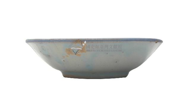 青釉彩繪花果紋碗藏品圖，第1張