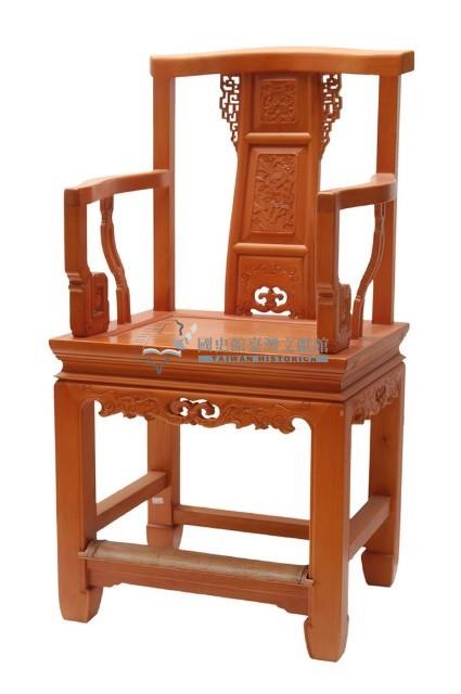 木製漢式太師椅藏品圖，第1張