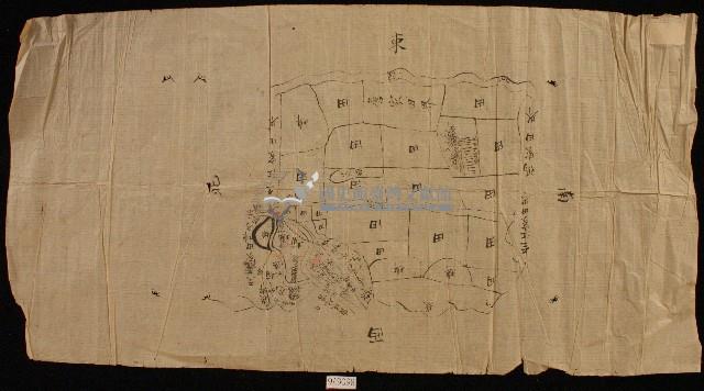 手繪土地坐落圖藏品圖，第1張