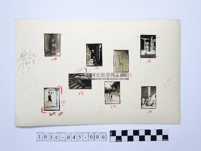 黃則修攝龍山寺系列照片佈展樣版6藏品圖，第1張