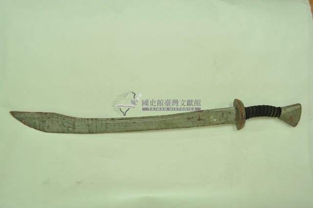 河南戲劇斬馬刀藏品圖，第1張