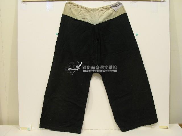 黑色素面長褲藏品圖，第1張