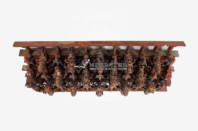 天花板裝飾用木結網藏品圖，第1張