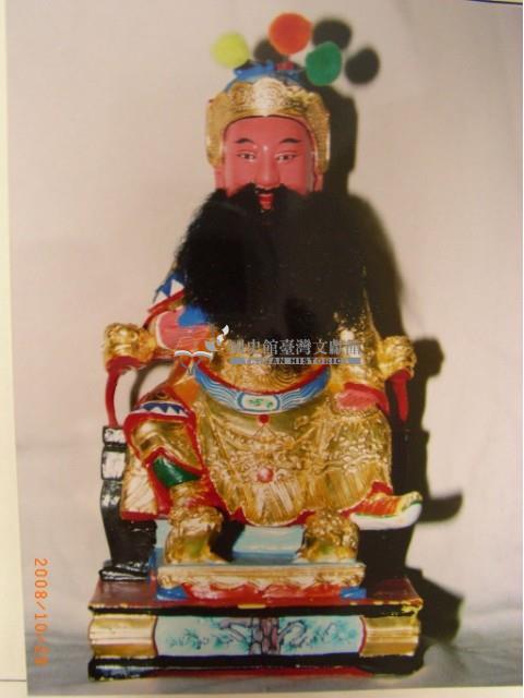 木雕水仙尊王像藏品圖，第1張