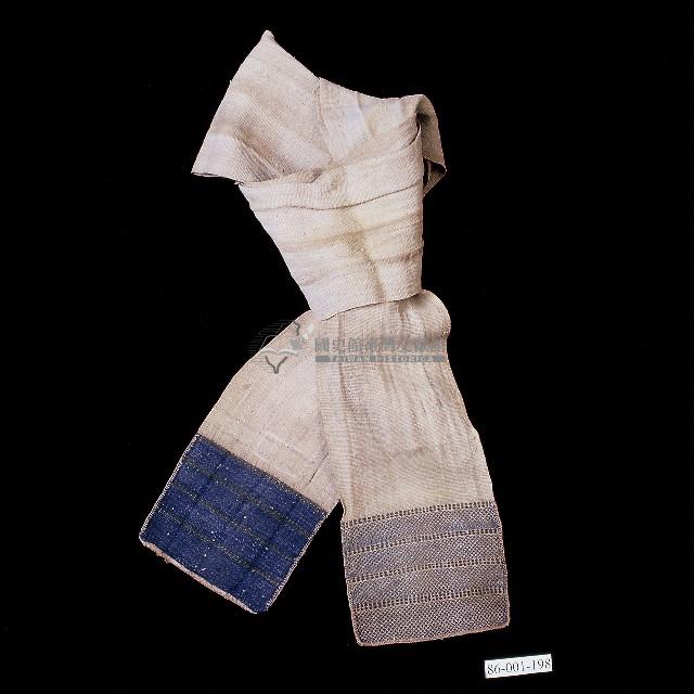 達悟族男用織品丁字褲藏品圖，第1張