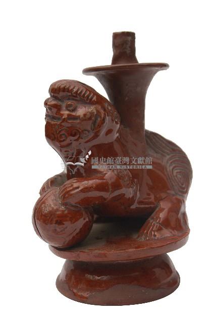 磚胎燭臺藏品圖，第1張