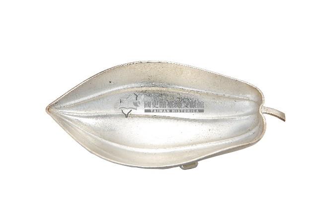 錦綾堂款銀製木瓜形皿藏品圖，第1張