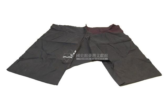 黑色素面長褲藏品圖，第1張