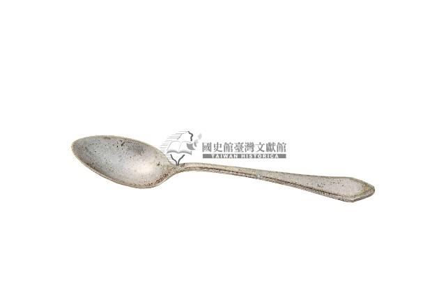 日治時期臺灣總督府官邸銀製湯匙藏品圖，第1張