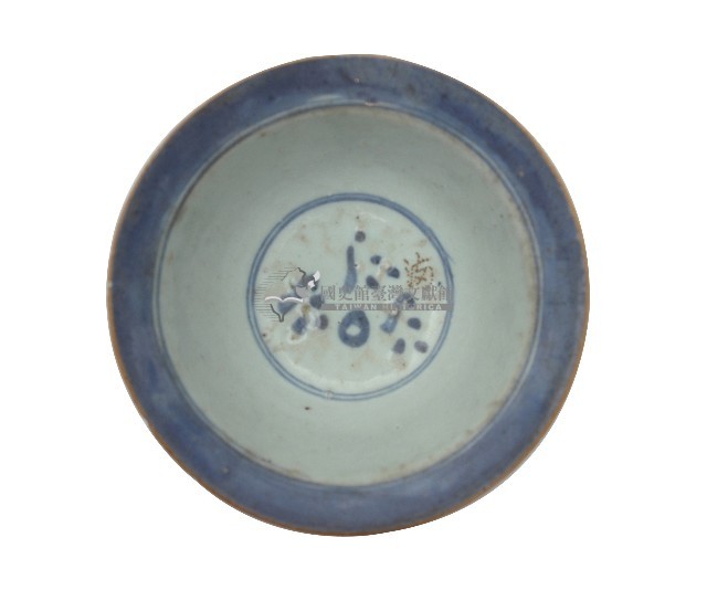 青花折沿行龍紋碗藏品圖，第1張