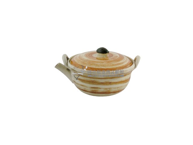 褐釉蓋碗壺藏品圖，第1張