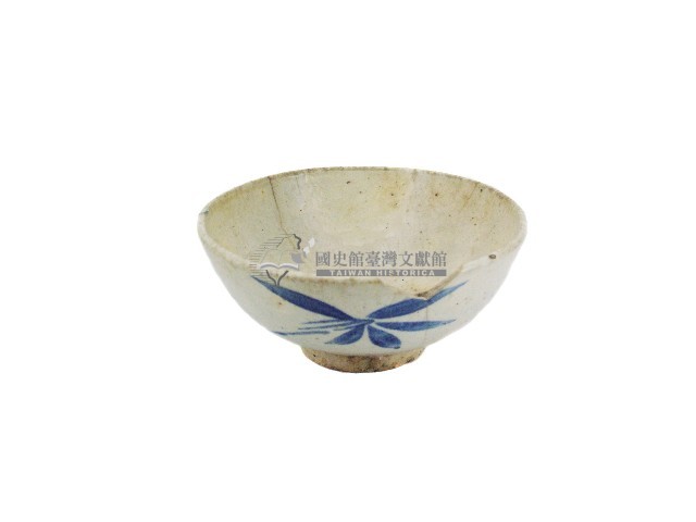 青花花瓣紋瓷碗藏品圖，第1張