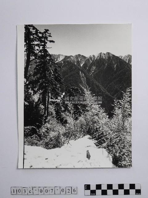 黃則修攝奇萊連峰的初雪藏品圖，第1張