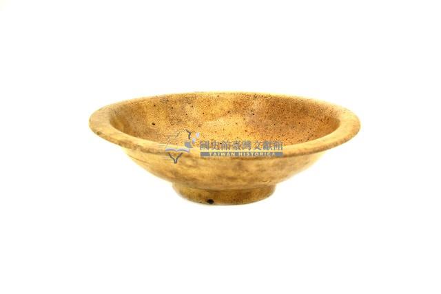 黃釉大陶碗藏品圖，第1張