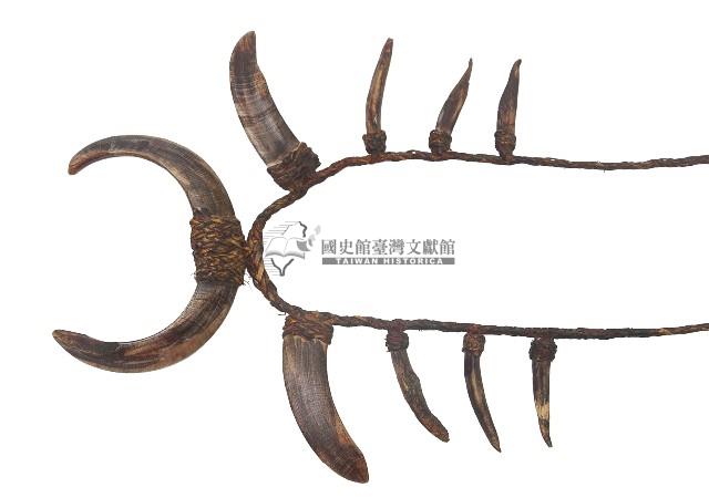 原住民頸飾藏品圖，第1張