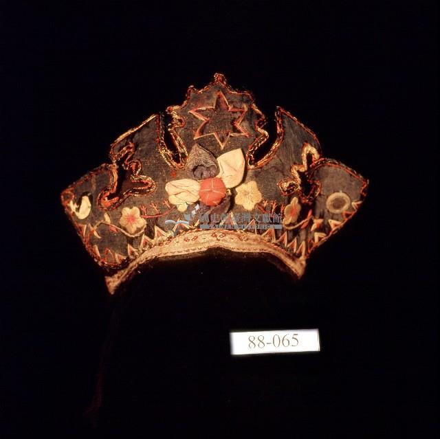 黑色六芒星刺繡童帽藏品圖，第1張