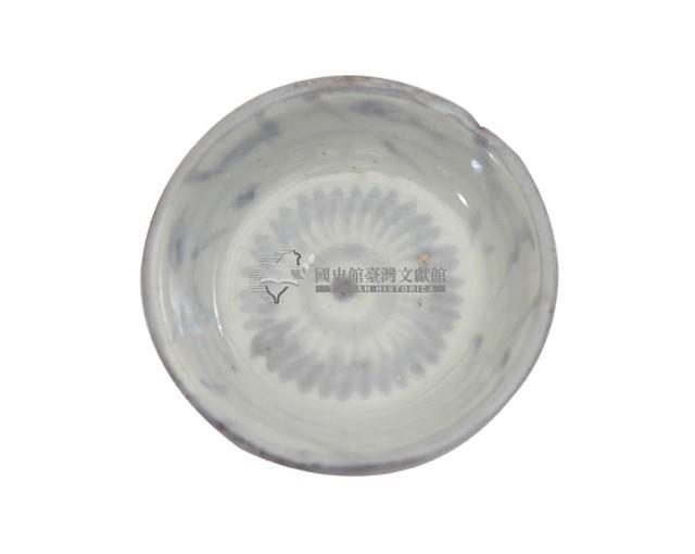 青花寫意菊花紋墩式碗藏品圖，第1張