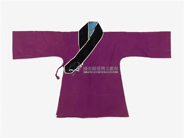 紫色短擺戲服藏品圖，第1張