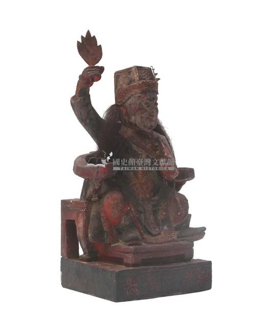 木雕十家將柳大神像藏品圖，第1張