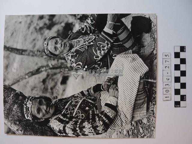 原住民黥面女長者藏品圖，第1張