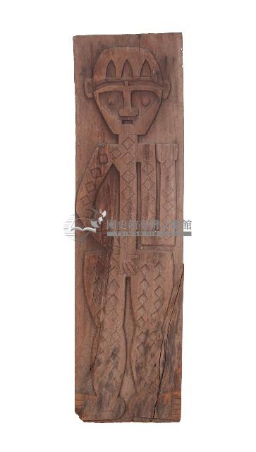 排灣人像木雕藏品圖，第1張