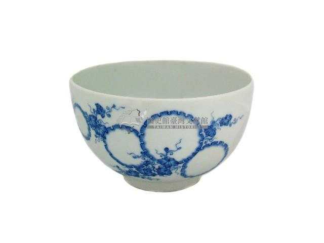 青花纏枝輪花紋碗藏品圖，第1張