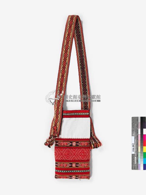 賽德克族霧社群男子菸草袋藏品圖，第1張