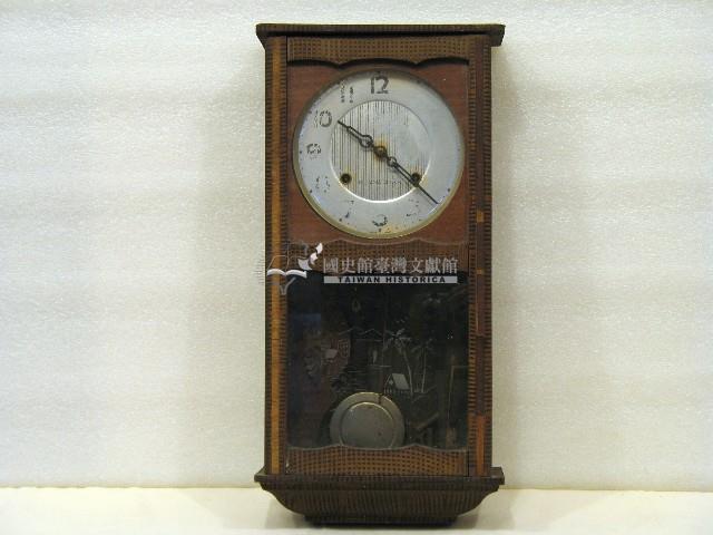 掛壁式擺鐘藏品圖，第1張