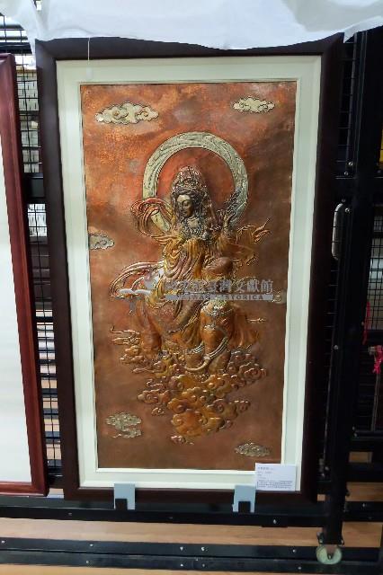 柯建華銅雕普賢菩薩藏品圖，第1張