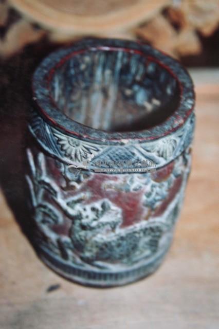 木製籤筒藏品圖，第1張