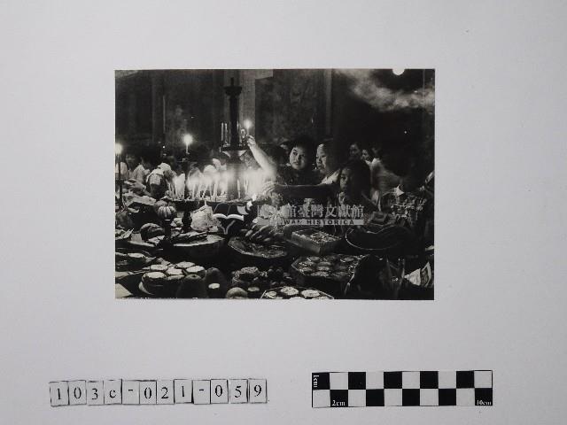 黃則修攝蠟燭與供品藏品圖，第1張