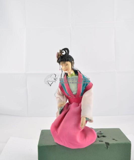 周志明製紅樓夢人偶藏品圖，第1張