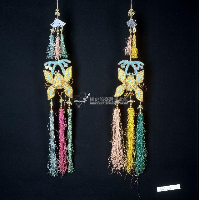 臺灣漢人族群床飾藏品圖，第1張