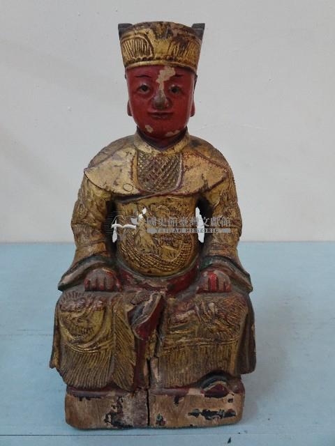 木雕郭聖王神像藏品圖，第1張