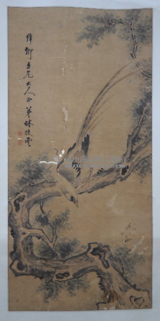 林捷雲設色水墨花鳥圖藏品圖，第2張