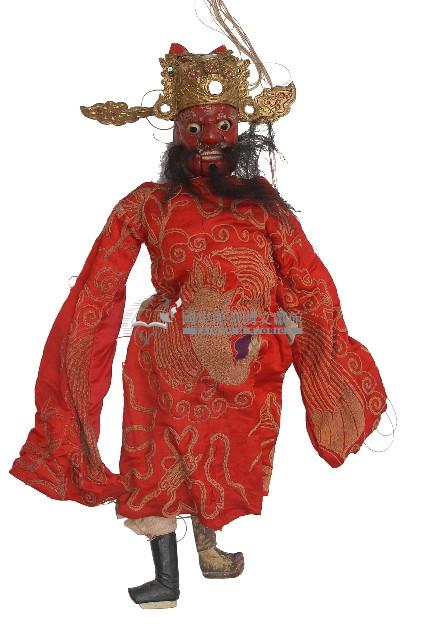 清代鍾馗傀儡戲偶藏品圖，第1張