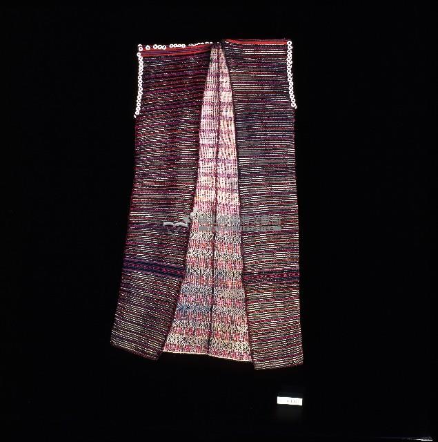 泰雅族橫紋無袖長衣藏品圖，第1張