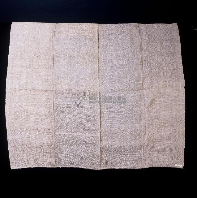 排灣族織品麻方巾藏品圖，第1張