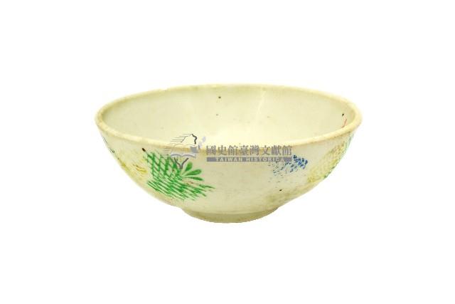 釉上彩印花紋大碗藏品圖，第1張