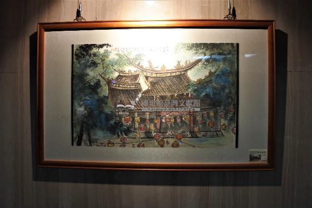 黃昭雄彩繪大天后宮之畫作藏品圖，第1張