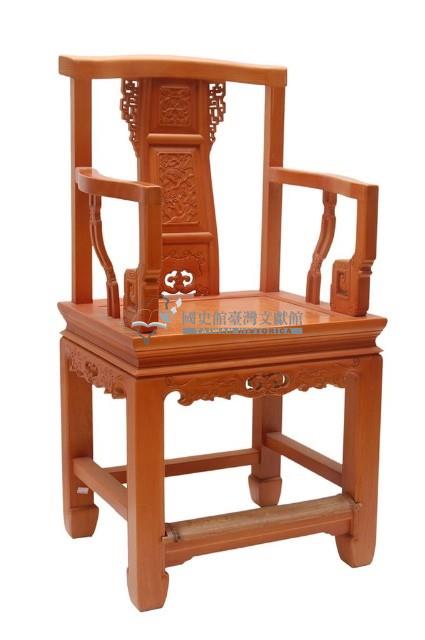 木製漢式太師椅藏品圖，第1張