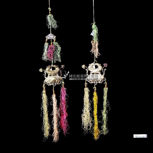 臺灣漢人族群床吊飾藏品圖，第1張