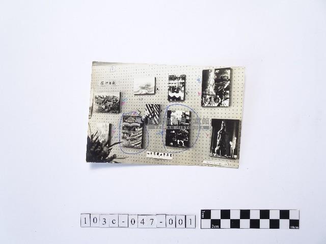 黃則修攝龍山寺系列照片民國五十年展覽會佈展樣版1藏品圖，第1張