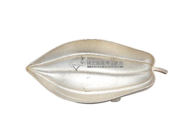 錦綾堂款銀製木瓜形皿藏品圖，第1張