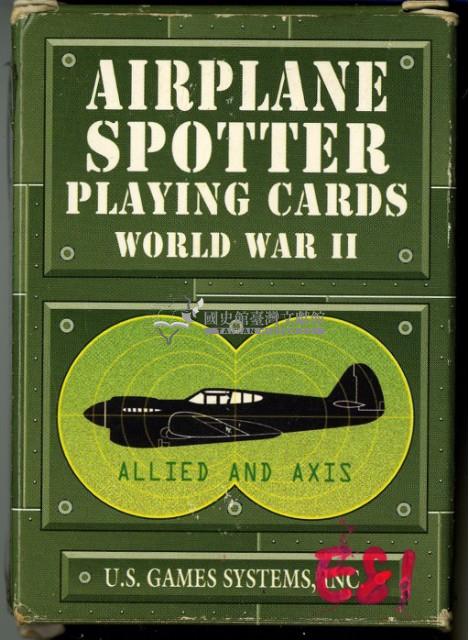 AIRPLANE SPOTTER 飛機撲克牌藏品圖，第1張