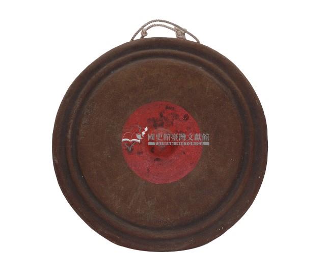金屬製圓型銅鑼藏品圖，第1張