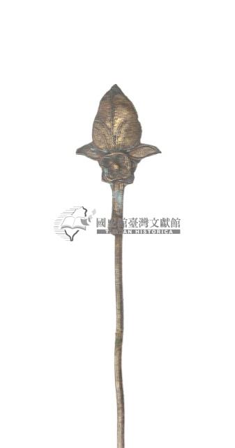 金屬製雕花髮釵藏品圖，第1張