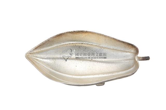 錦綾堂款銀製木瓜形皿藏品圖，第1張