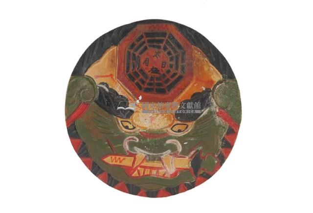 木製獸牌獸牌避邪物藏品圖，第1張