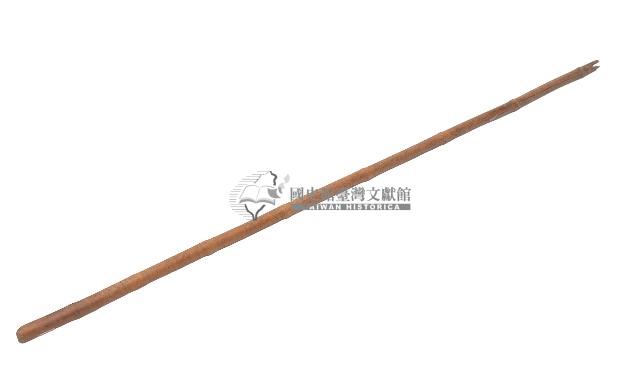 排灣族圖騰拐杖藏品圖，第1張